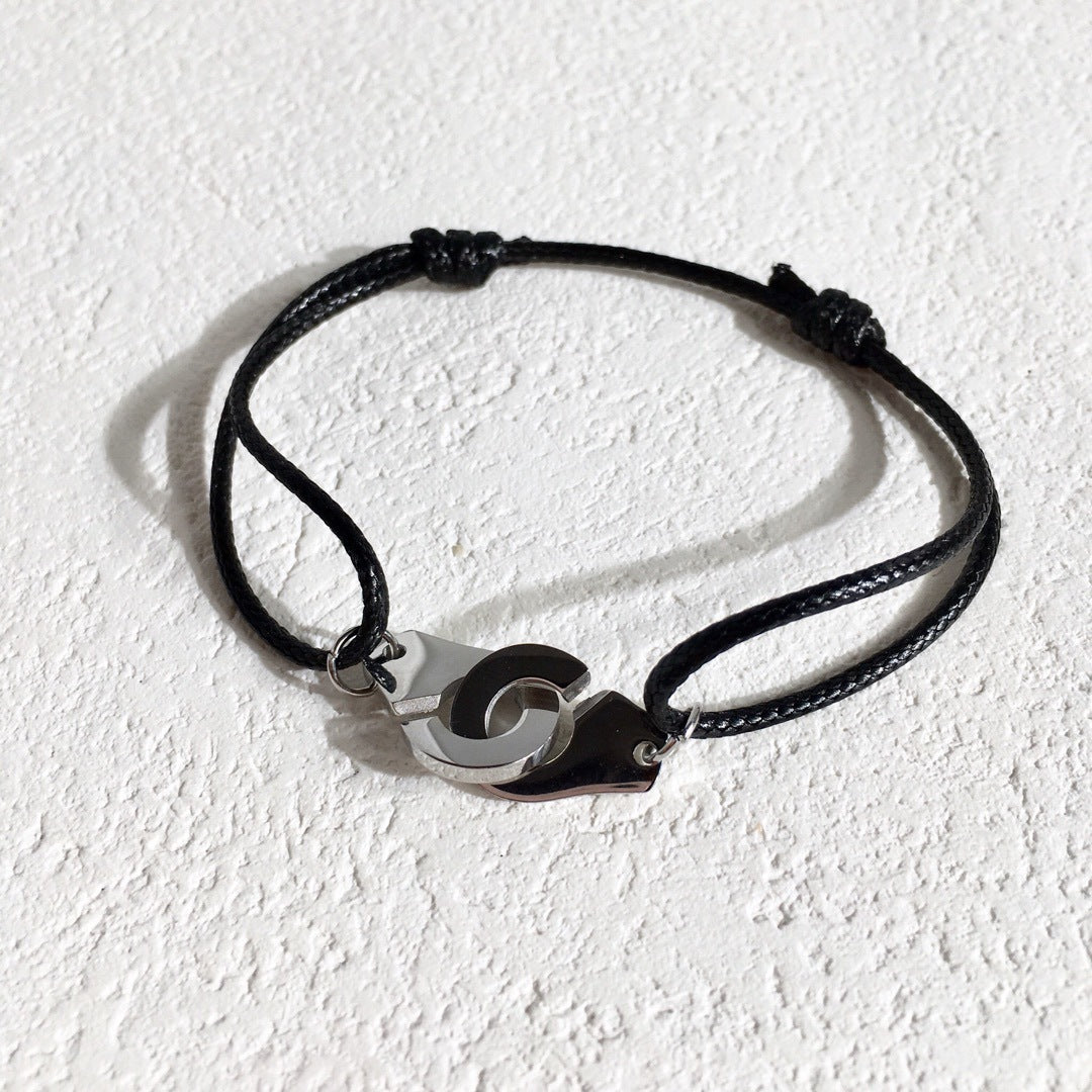 2116 unisex colorful woven bracelet