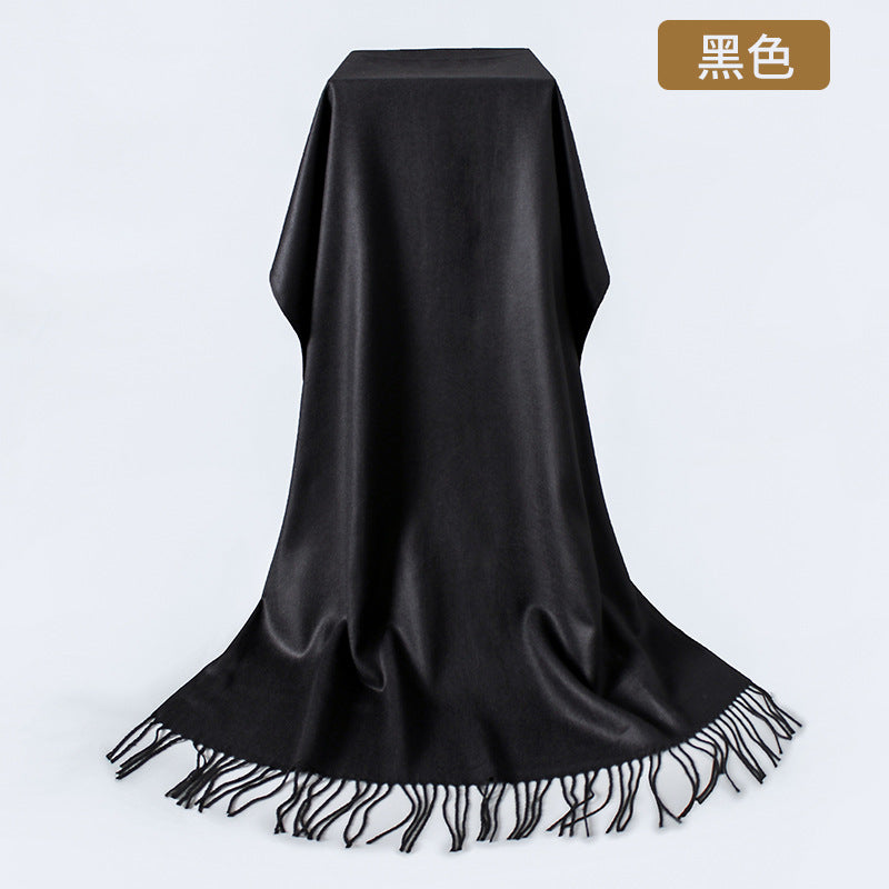 805 solid wool pashmina