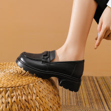 2866 genuine leather loafer for women