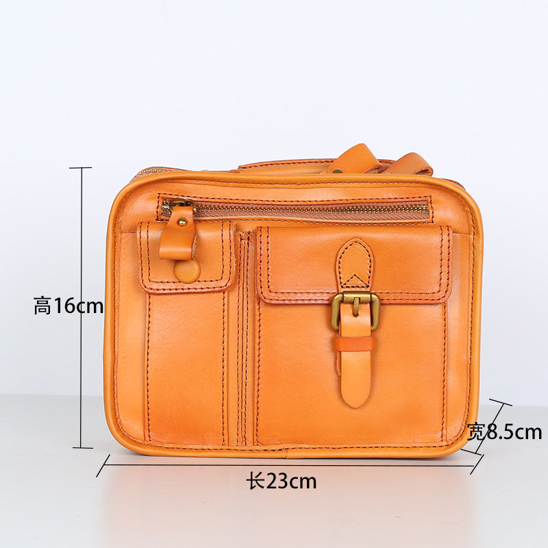 1712 vintage solid messenger bag high quality