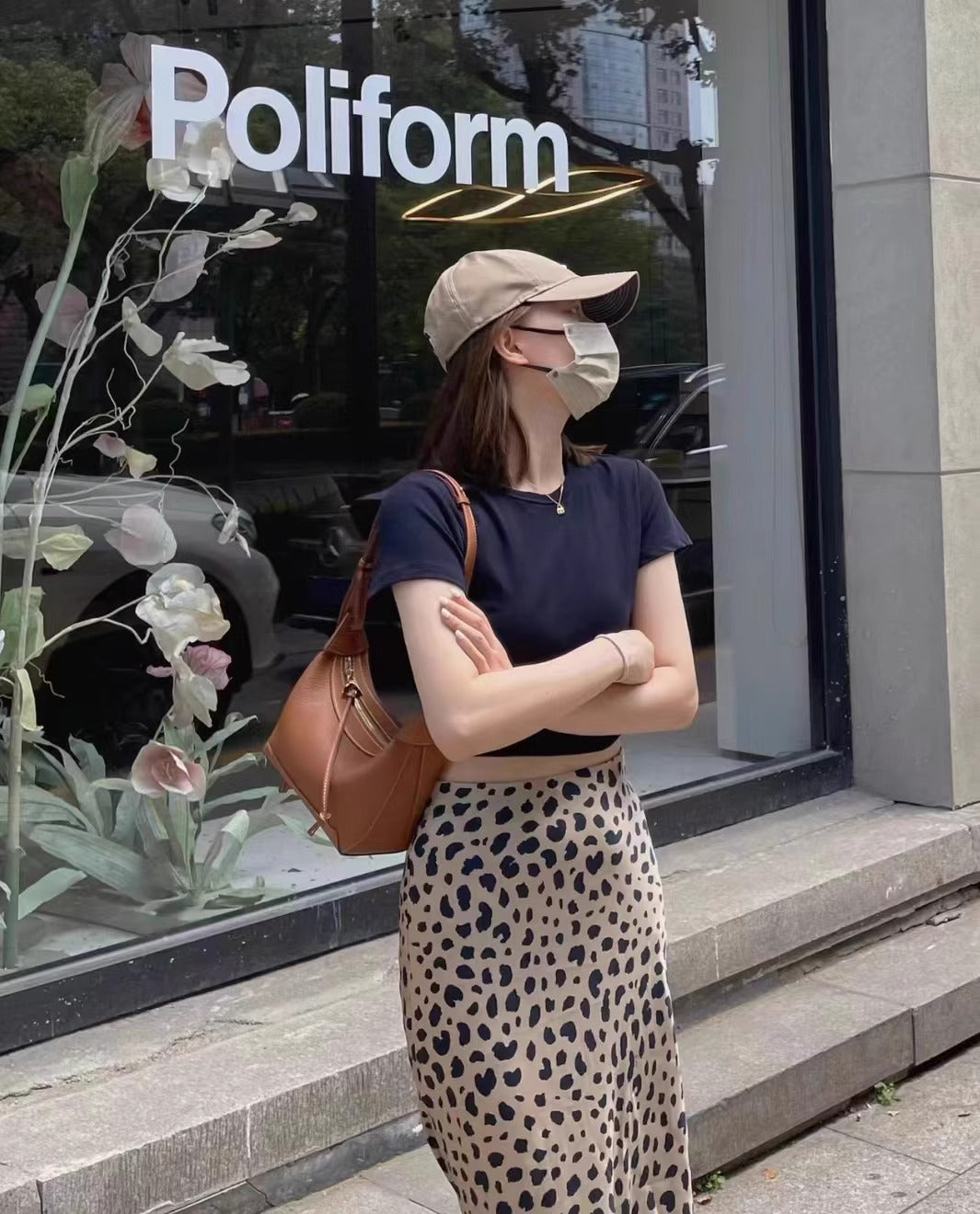 2219 mini baguette crossbody bag