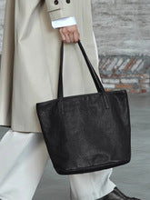 1053 cowhide large shopping totes