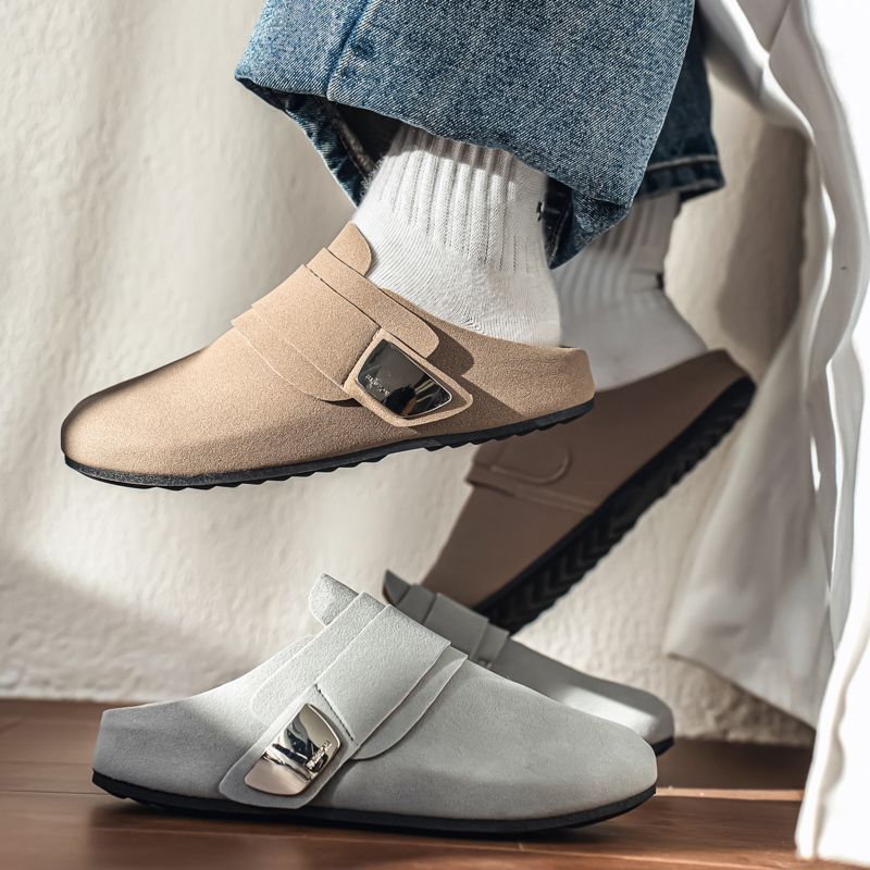 4259 suede mule for men