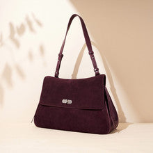 2712 fall and winter large handbag in suede