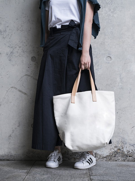 1931 canvas +leather totes