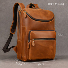 2221 vintage calf skin backpack (fedex/ups)shipping