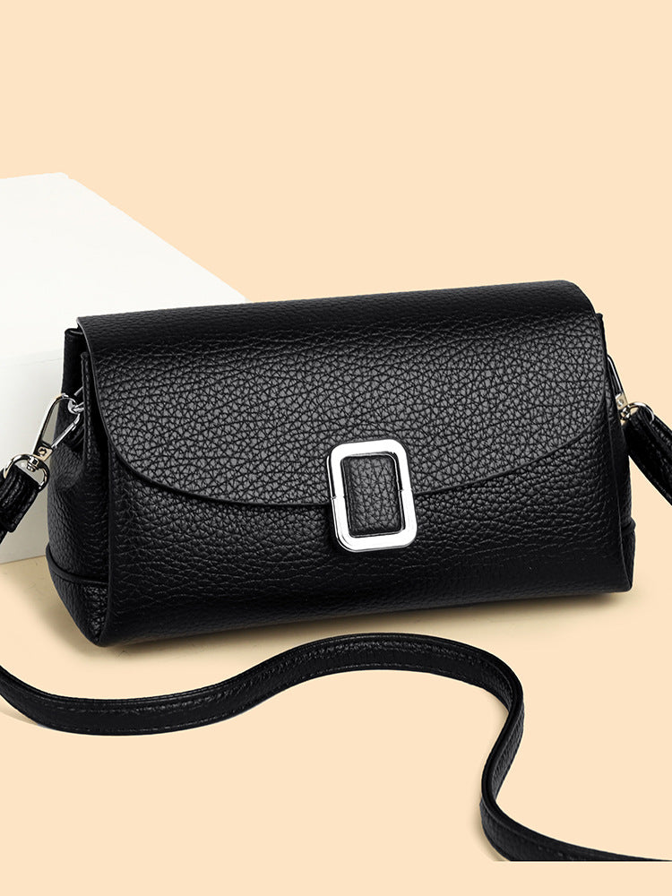 4558 genuine leather crossbody bag