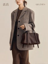 2248 casual cowhide bowing handbag