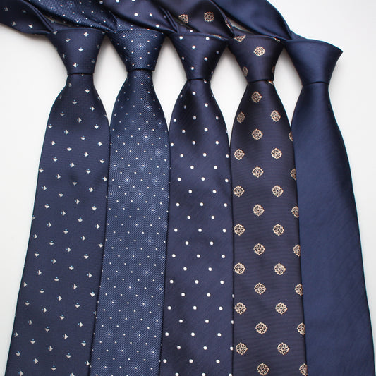 1334 polyester stripe necktie