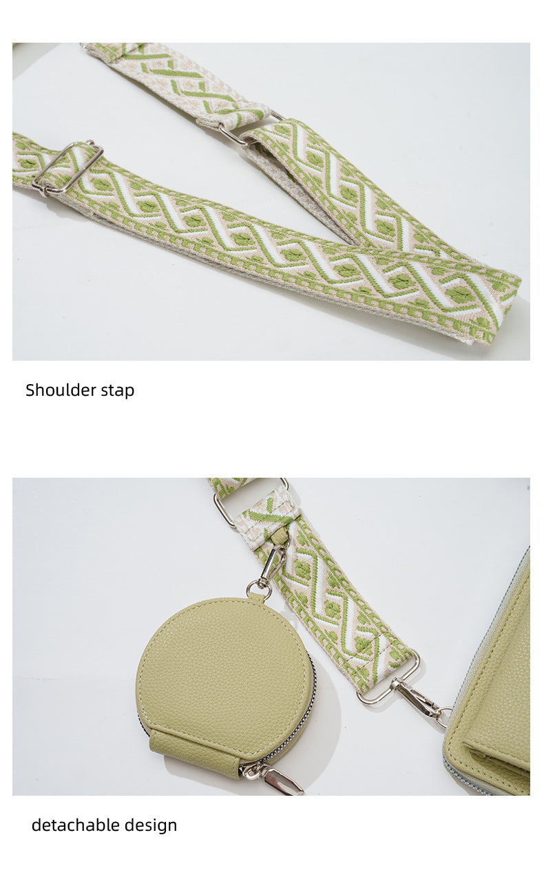 1708 2pcs/set camera crossbody bag with pouch