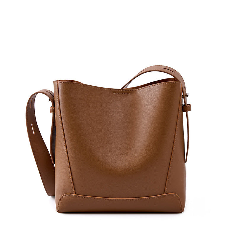 NTW women large genuine leather shopping bag