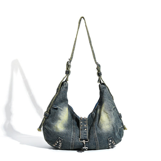 2335 casual denim shoulder bag