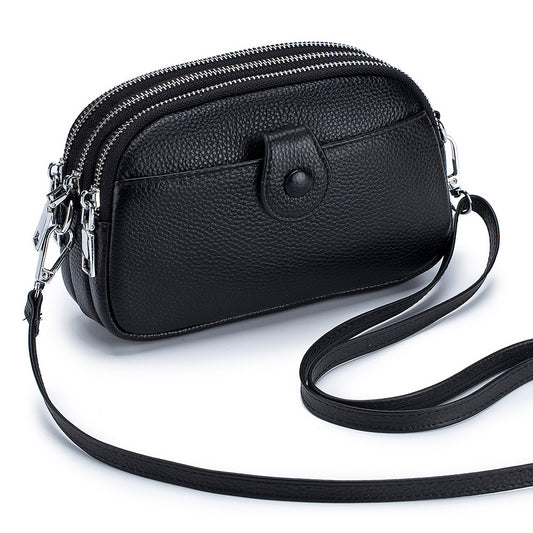 1808 mini black crossbody bag