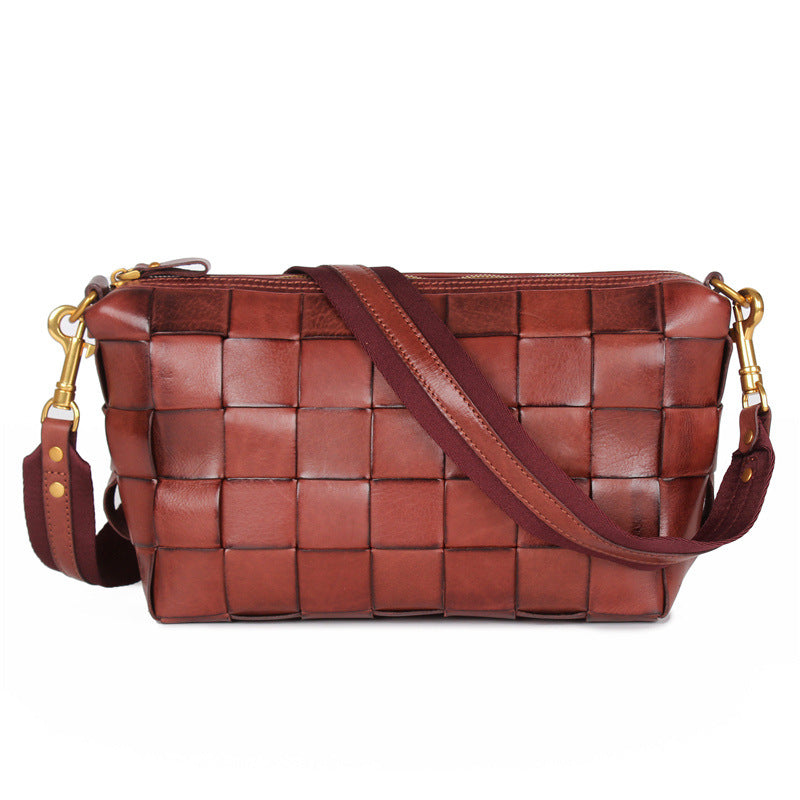 2114 vintage wave handmade messenger bag