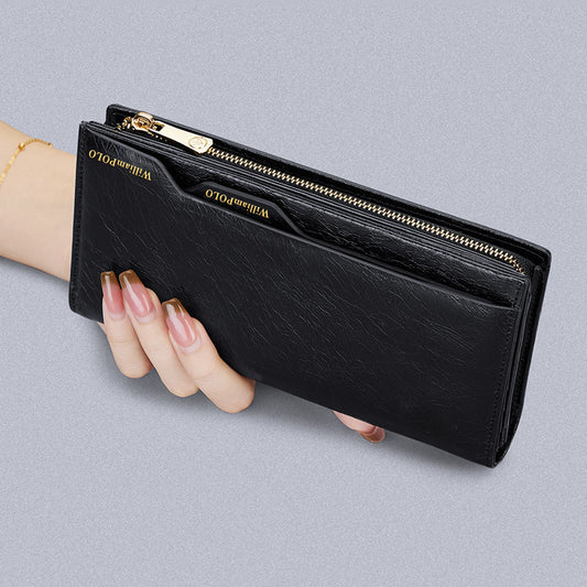 2098 new design women long purse card holder