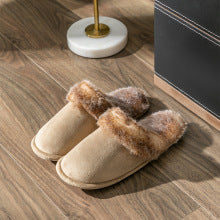 2574 unisex winter cozy wool slide