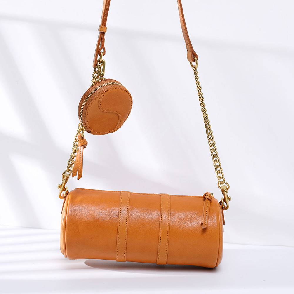 1713 vintage handmade 2pcs/set barrel bag