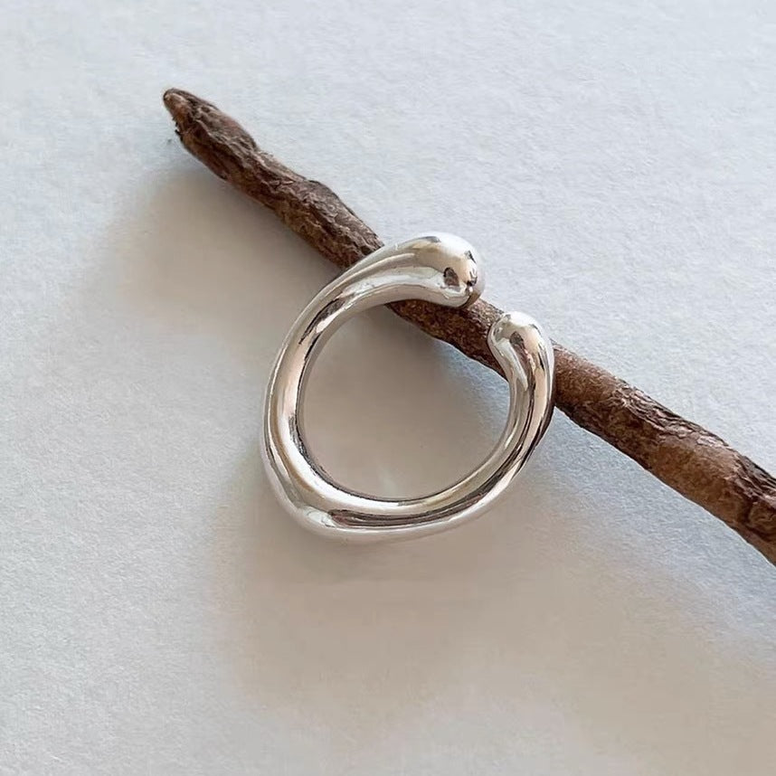 2293 925 silver open rings