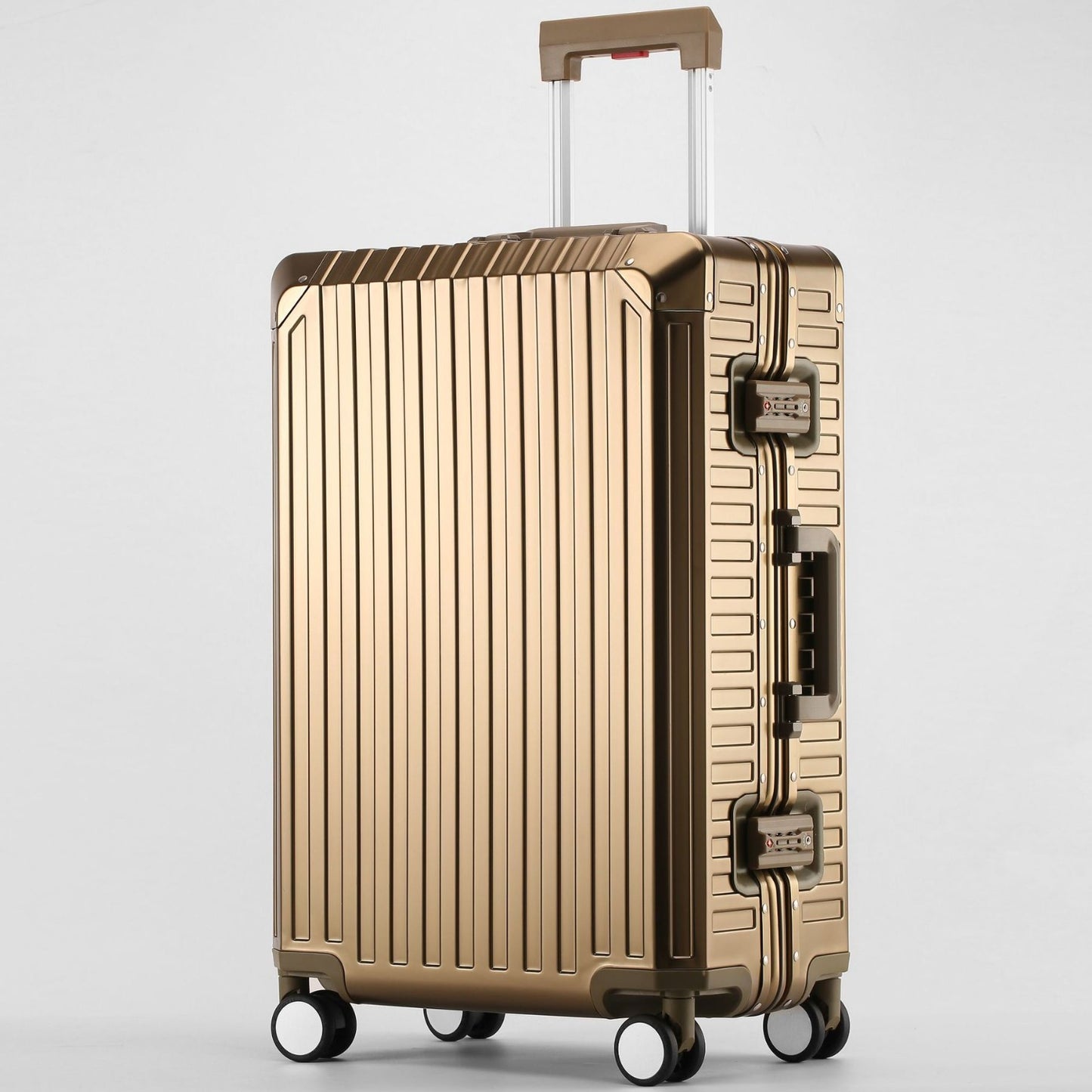 3393 Aluminum-magnesium alloy spinner suitcase （fedex/ups)