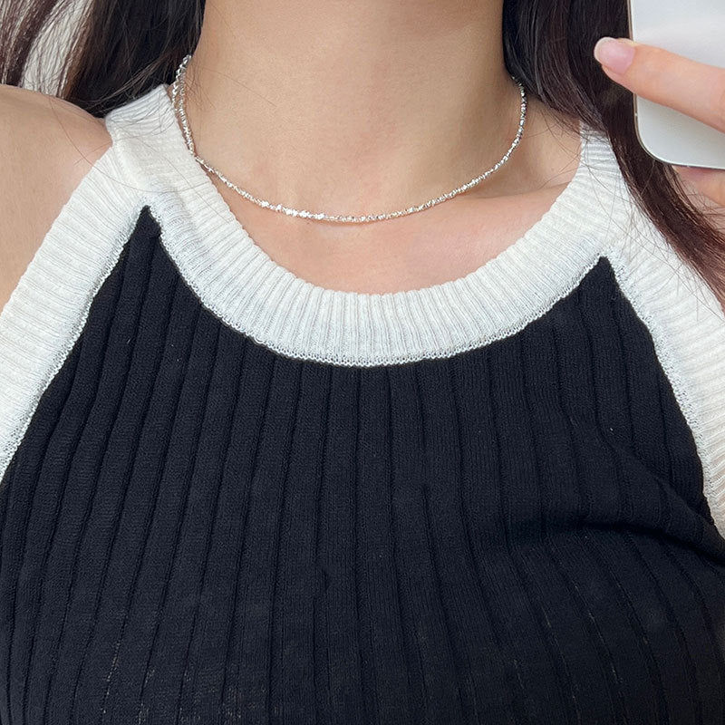 1673 925 silver pearl necklace