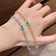 2698 925silver chain bracelet for daliy wear