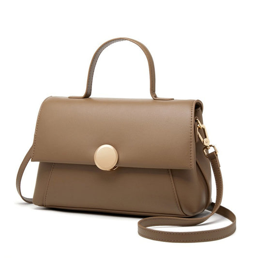 1673 women flap solid handbag