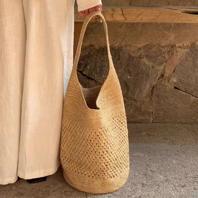 3436 summer raffia beach handbag