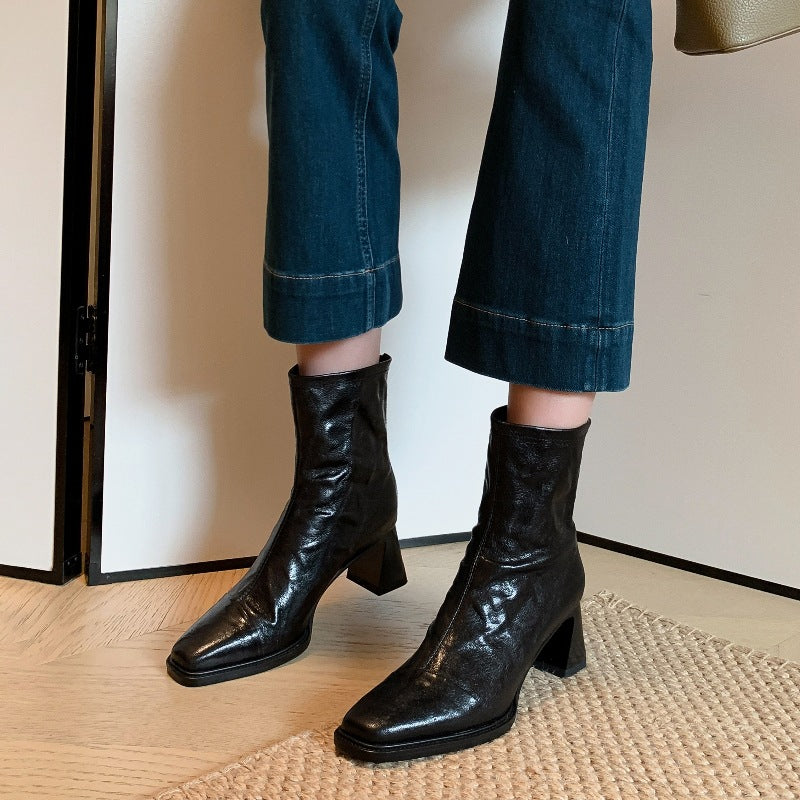 740 fall and winter ankle boots