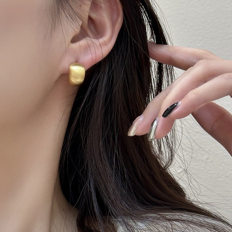 1927 925 silver needle alloy earring