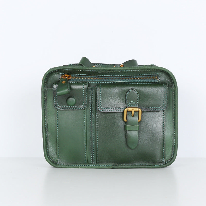 1712 vintage solid messenger bag high quality