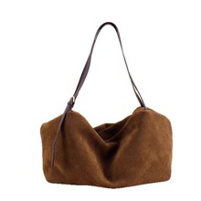 2712 fall and winter large handbag in suede