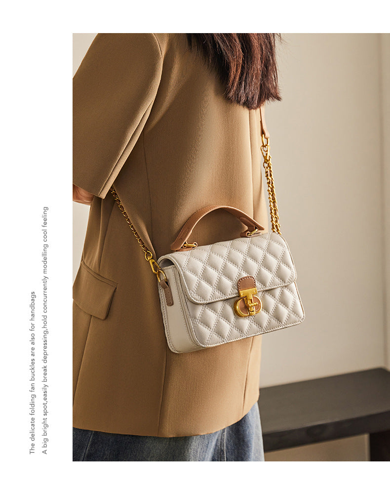 1703 flap plaid women handbag