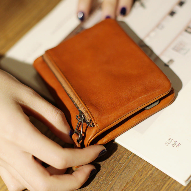 2094 vintage calfskin women wallet
