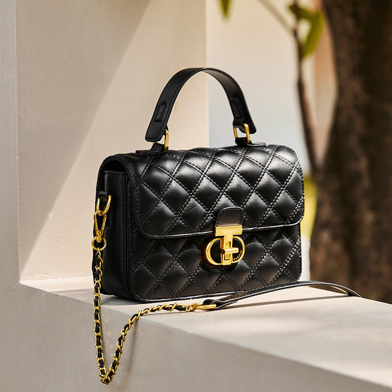 1703 flap plaid women handbag