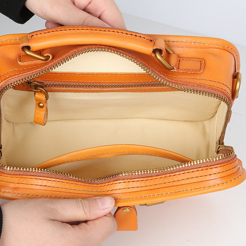 1712 vintage solid messenger bag high quality