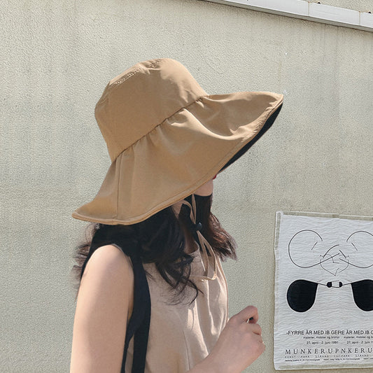 1442 sun protection fisherman large brim hat