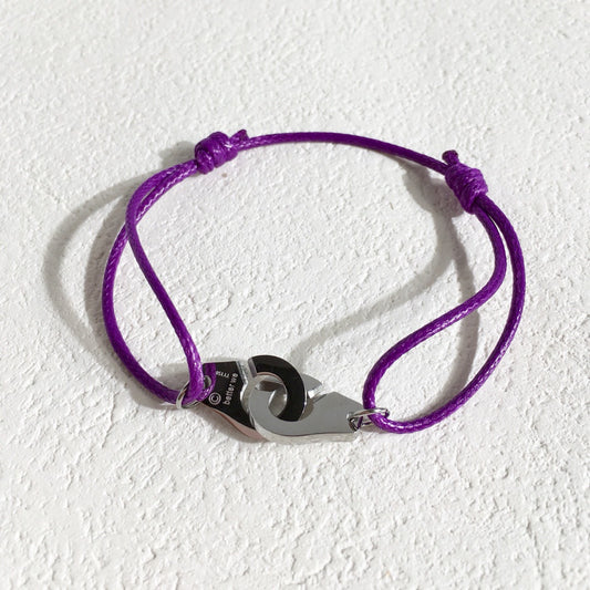 2116 unisex colorful woven bracelet
