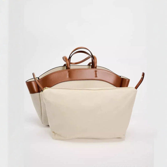 2141 large canvas shopping totes