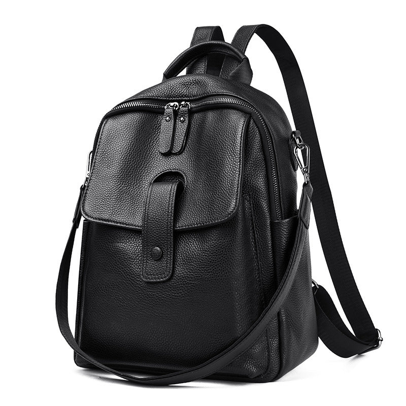 2296 genuine leather backpack