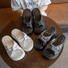 2254 summer thick flat sandals