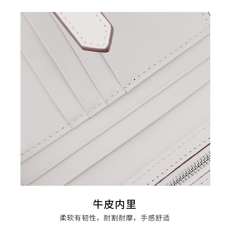 3672 crocodile leather wallet card holder