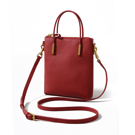 HQ small genuine leather women crossbody bag