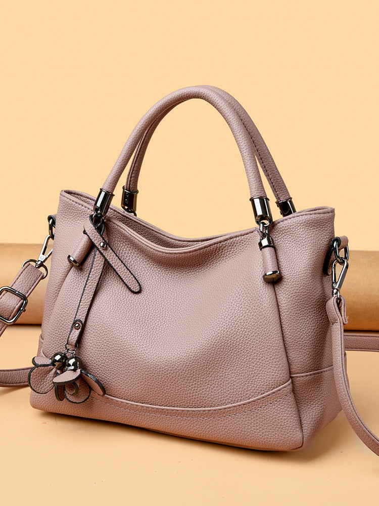 4889 genuine leather handbag