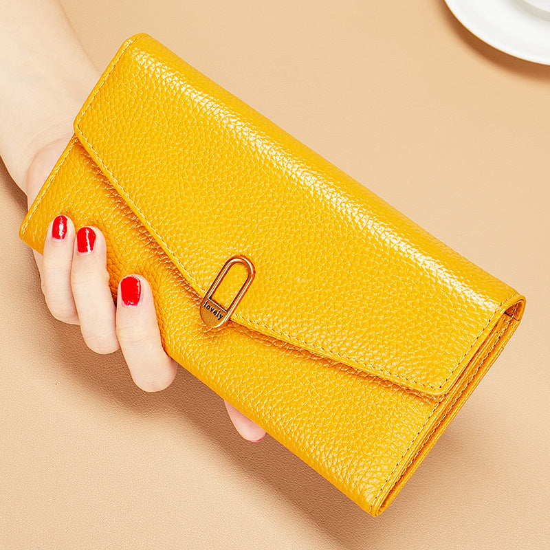 1614-1 Women's leather fashion purse