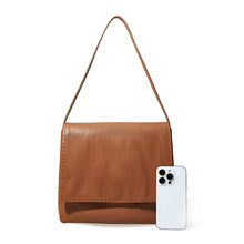 0628 classic flap leather handbag