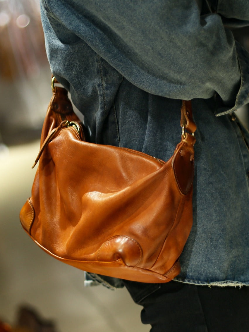 2092 vintage cowhide crossbody bag