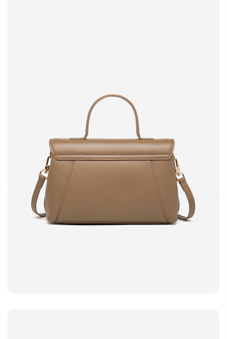 1673 women flap solid handbag