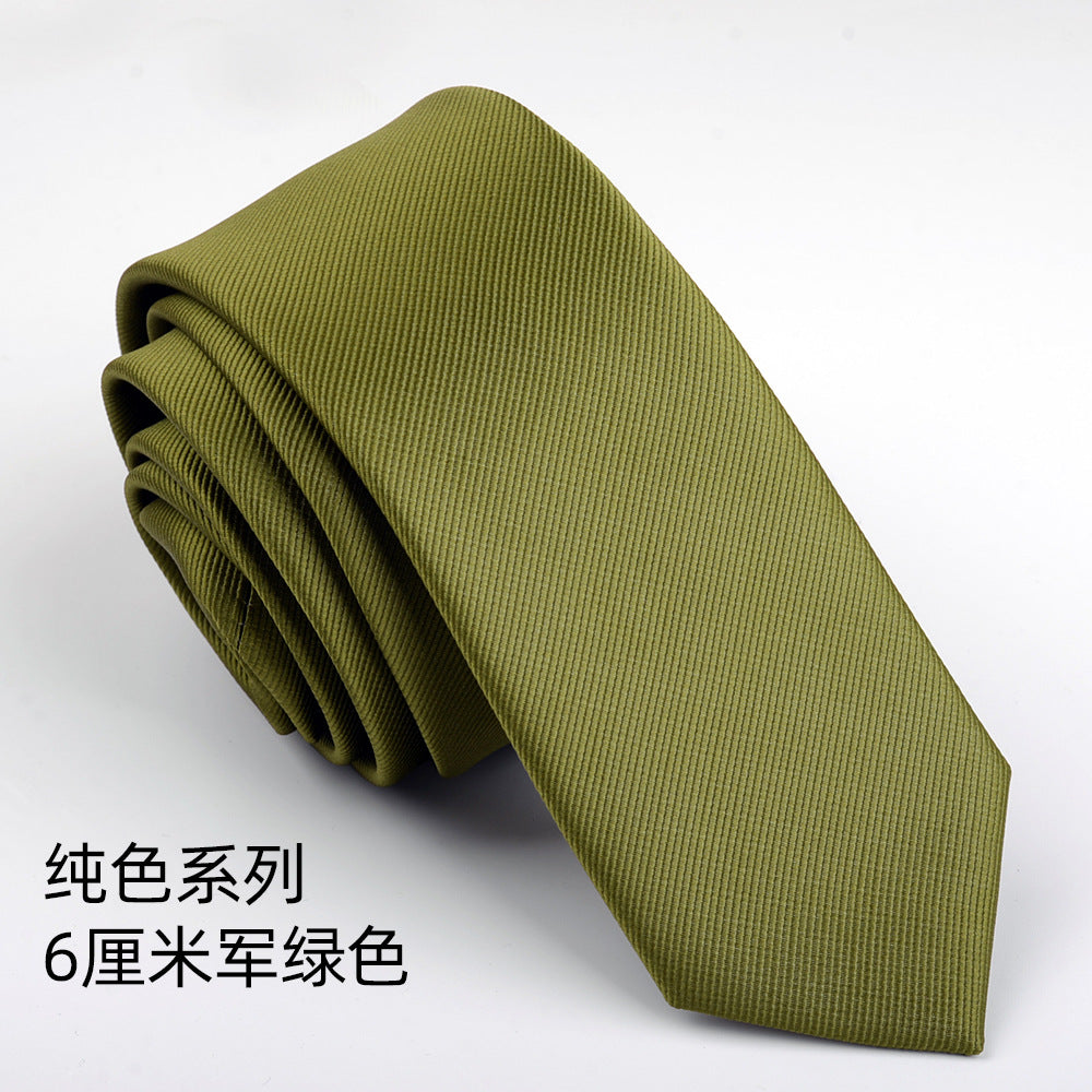 1857 solid men necktie