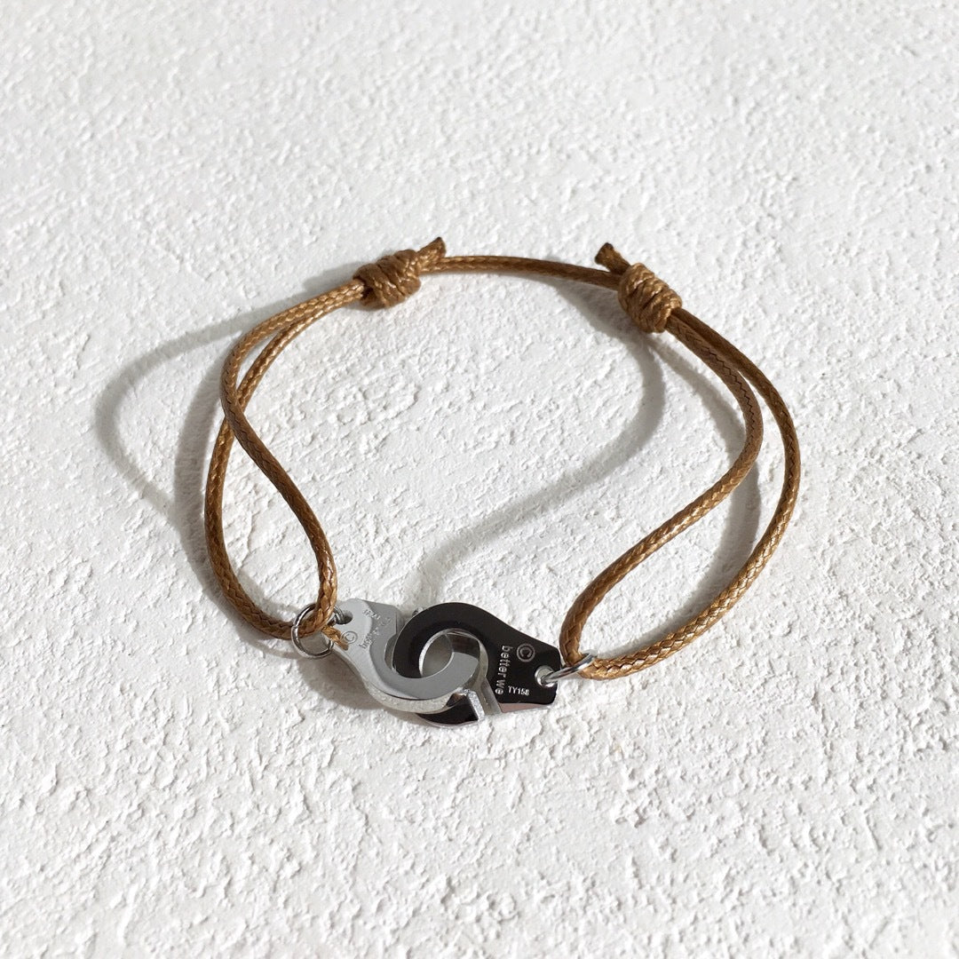 2116 unisex colorful woven bracelet