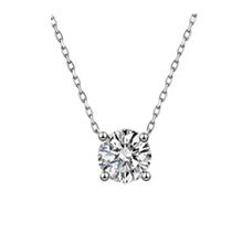2769 925silver moissanite necklace
